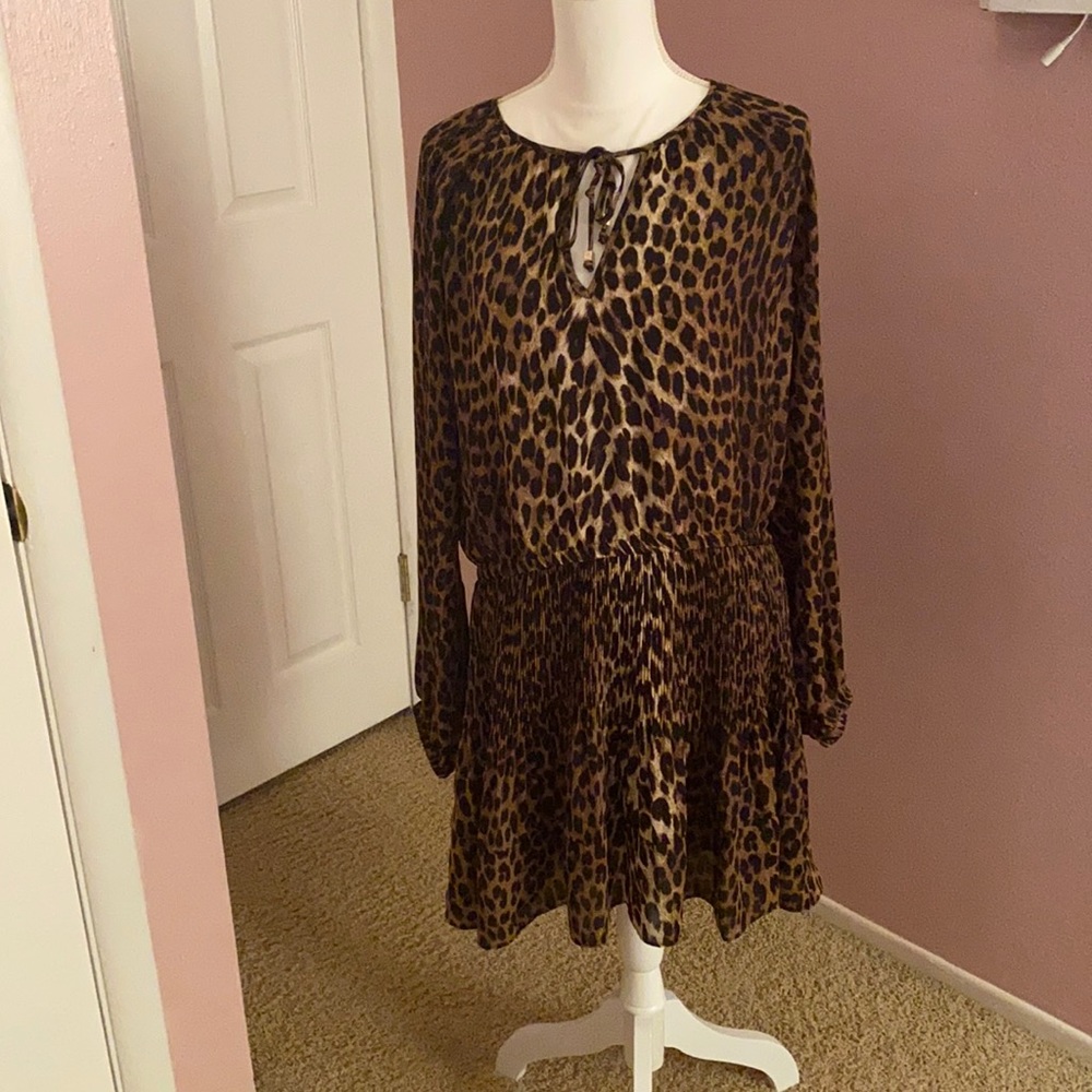 NWOT Michael Kors cheetah dress